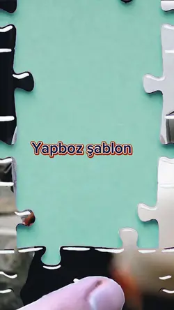 Yapboz şablon