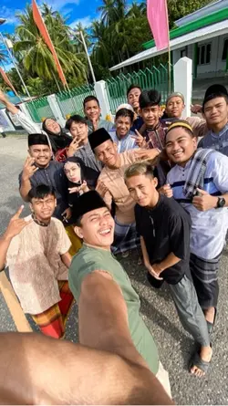 foto bareng lebaran