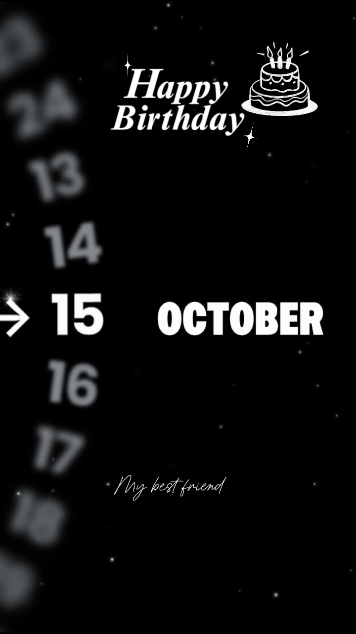 selamat ulang tahun 15 Oktober
