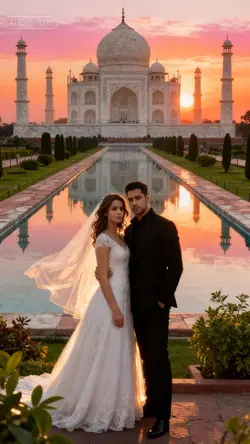 Wedding Taj Mahal