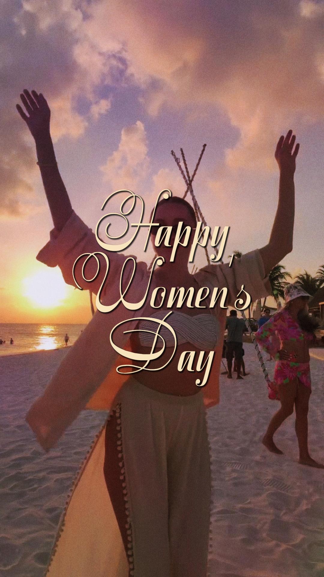 Feliz dia da mulher 