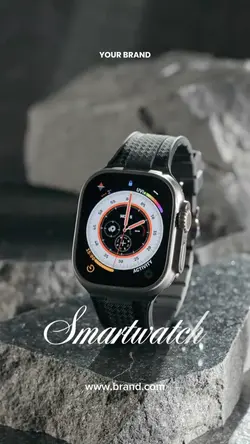 Black of Smartwatch 