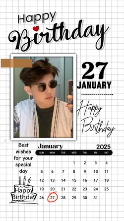HBD 27 JANUARY 2025