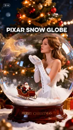  Pixar Snow globe
