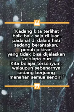 di balik senyum