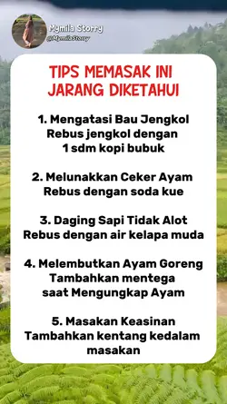 tips memasak
