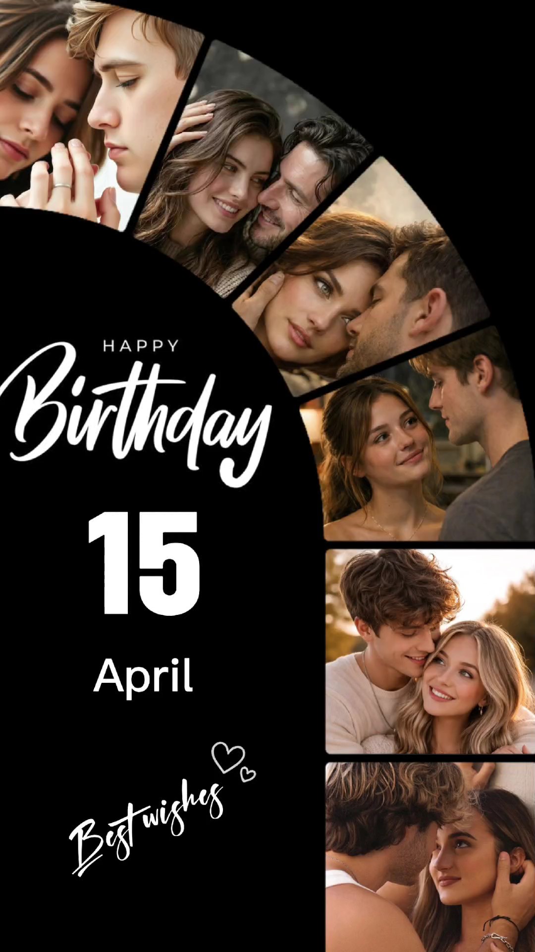 FELIZ CUMPLEAÑOS 15 de abril mi amor