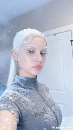 Frozen look