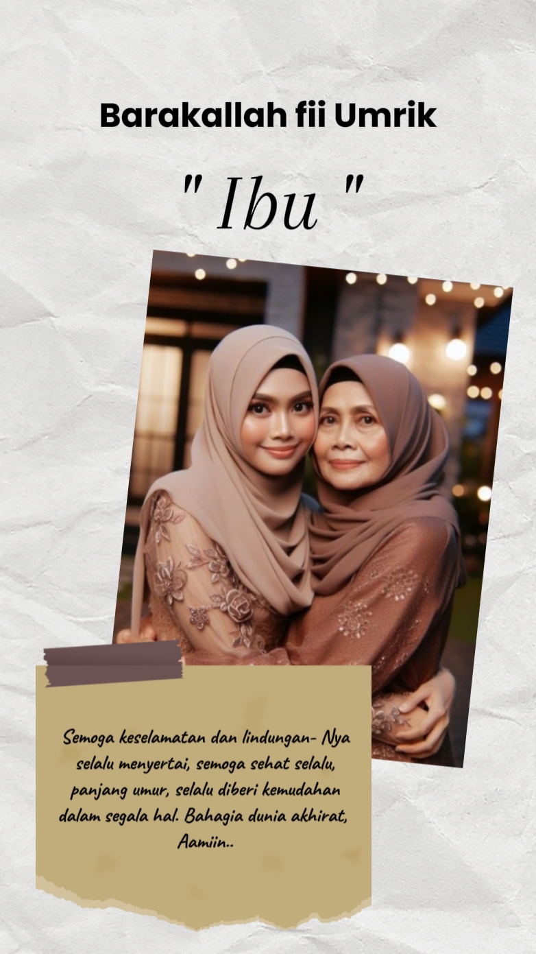 ucapan ultah "IBU"