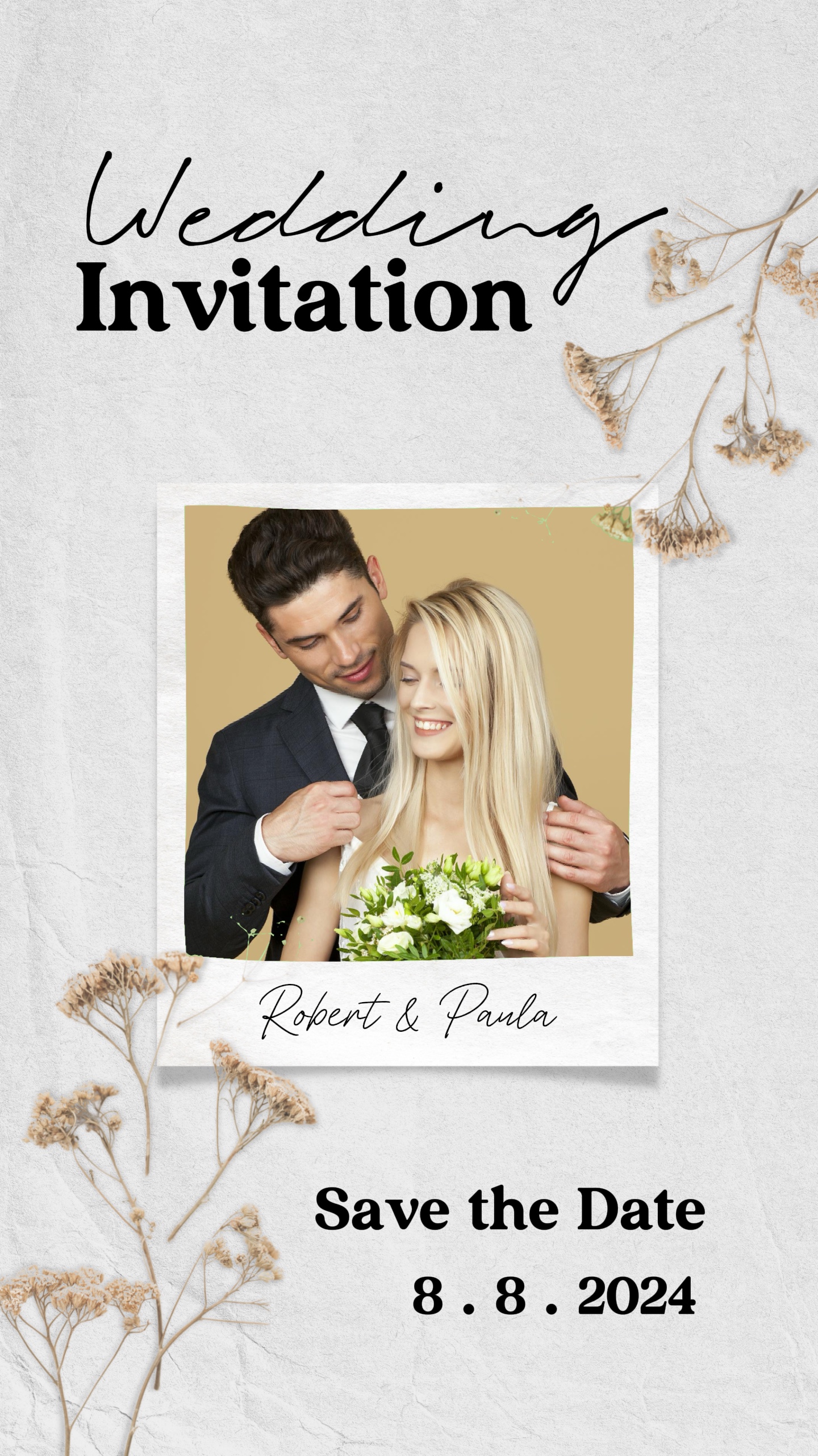 Invitation de mariage