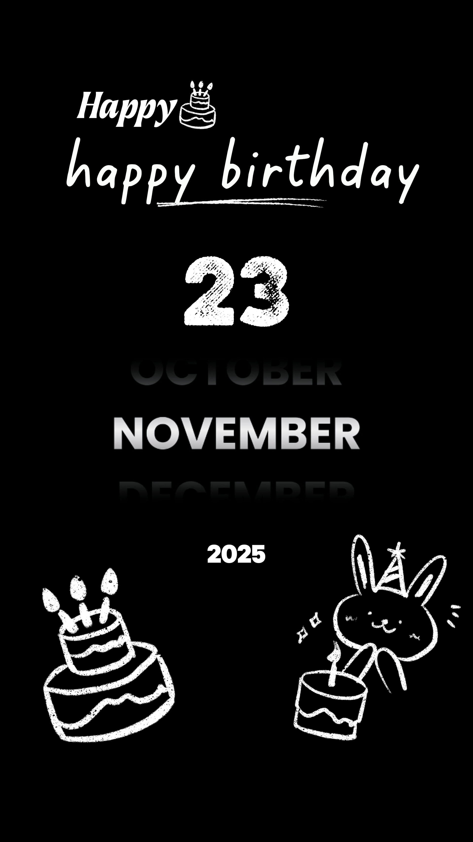 selamat ulang tahun 23 november 2025