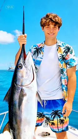 Fishing boy