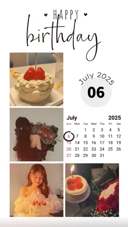 06 JULY BIRTHDAY