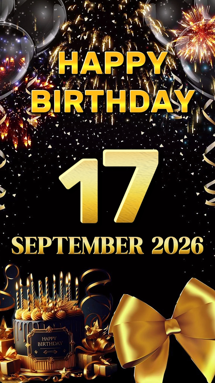 HBD 17 septembre 2026