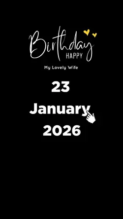 BIRTHDAY MY WIFE