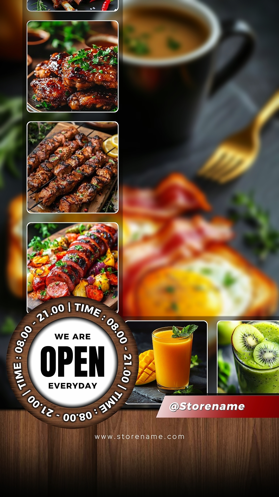 We are open - Store