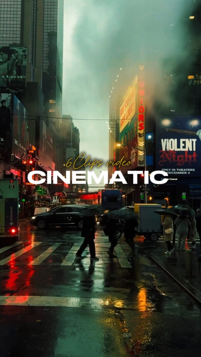 6 Clips Cinématique 