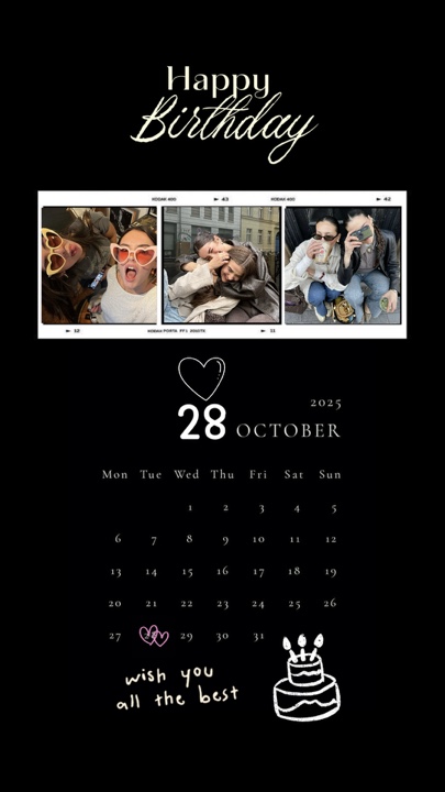 Hbd moment 28 oct