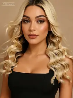 Blonde Hairstyle AI