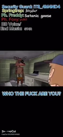 Fnaf voice ove