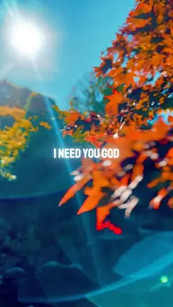 I need you God 