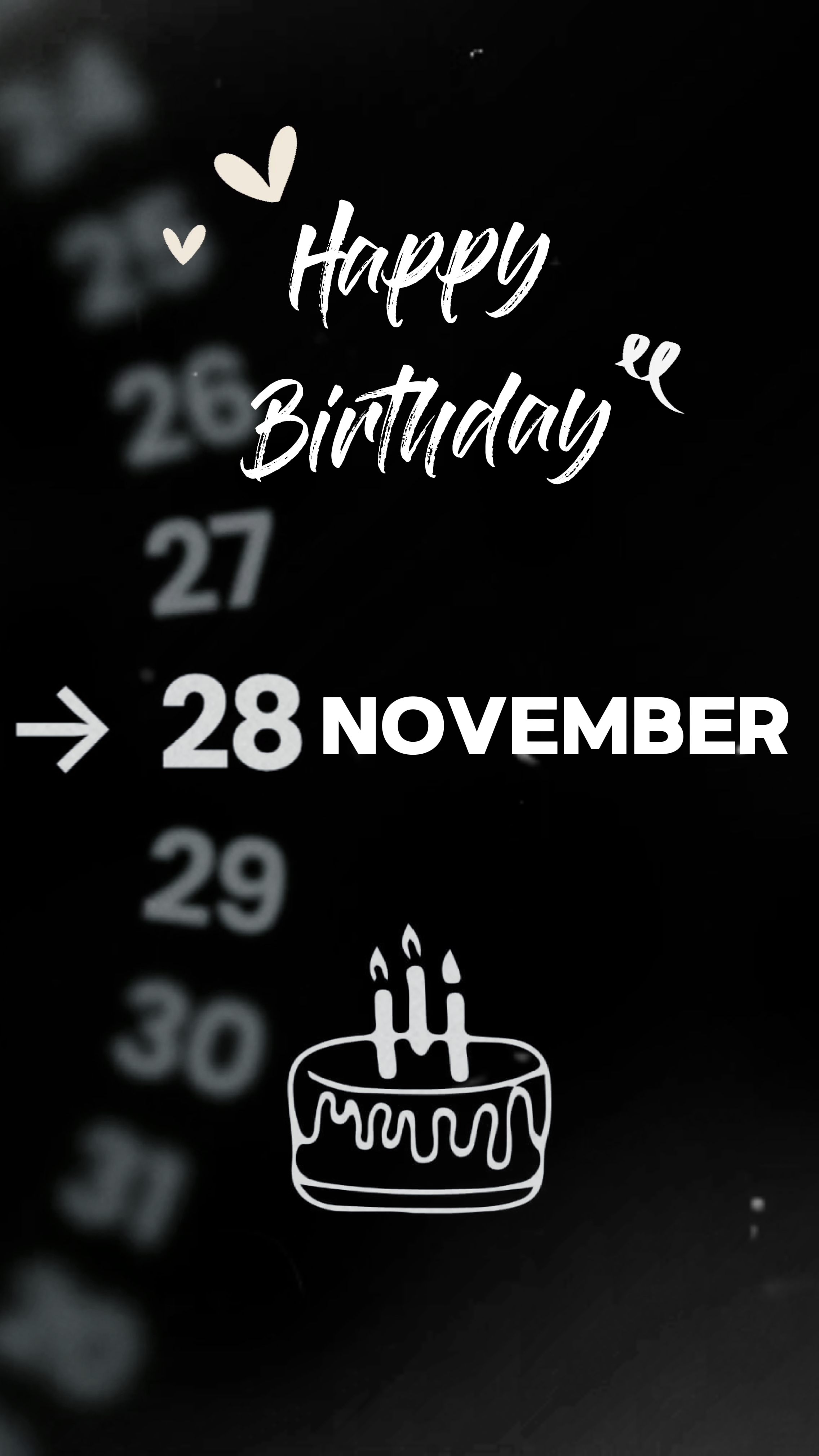Hbd 28 November