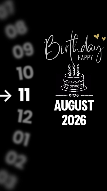 BDAY SON 11 AUGUST 