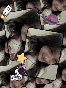 Frame Astronot Lucu