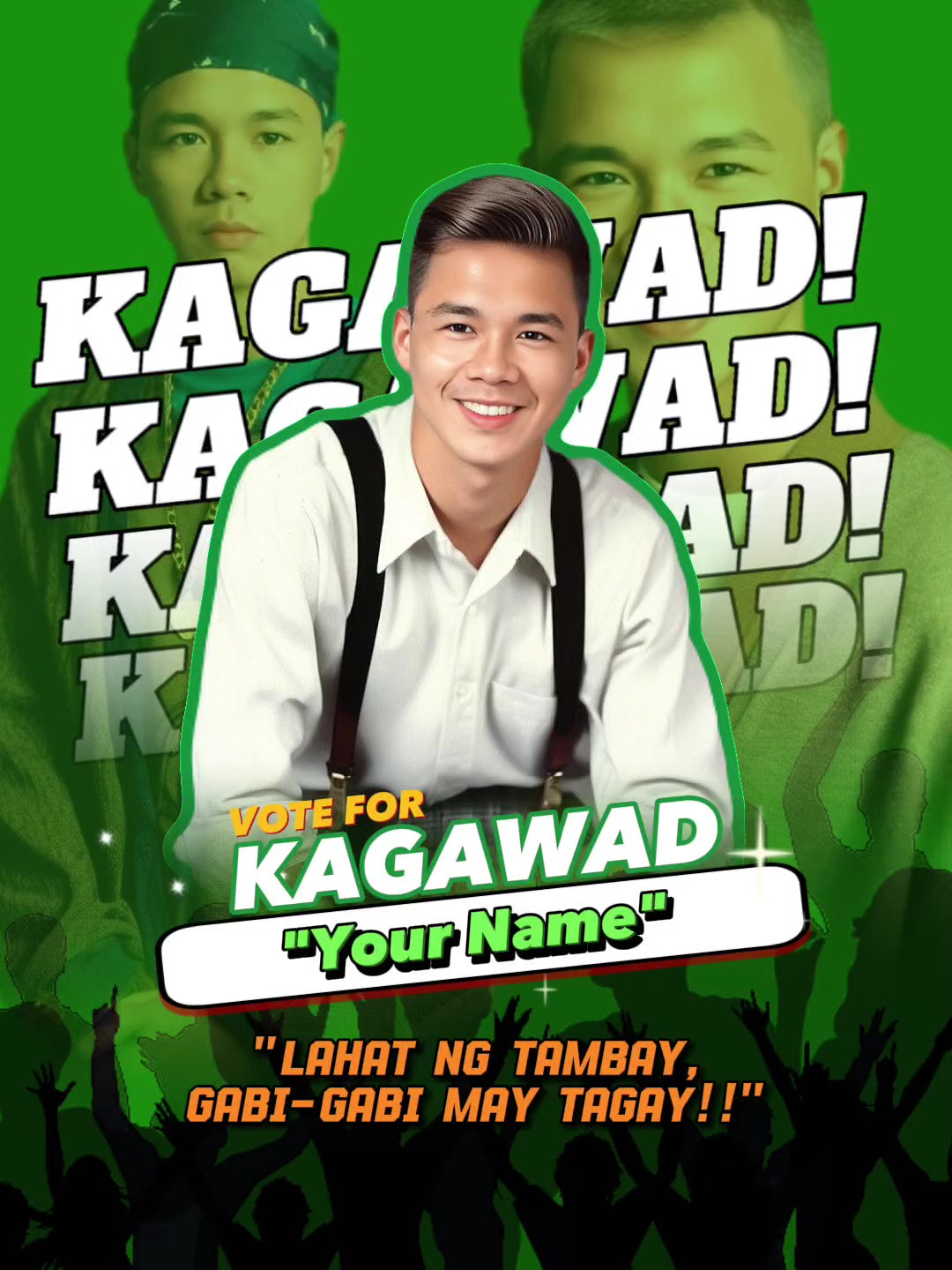 Green BG/KAGAWAD