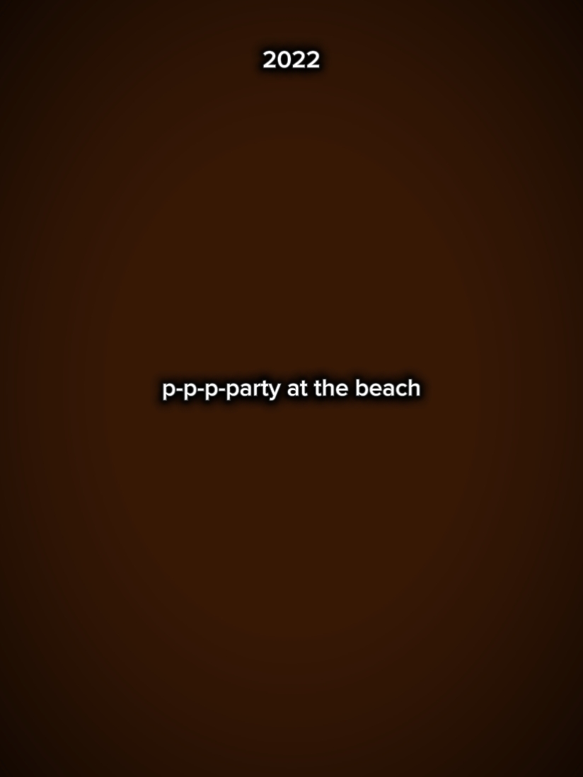 party at the beach