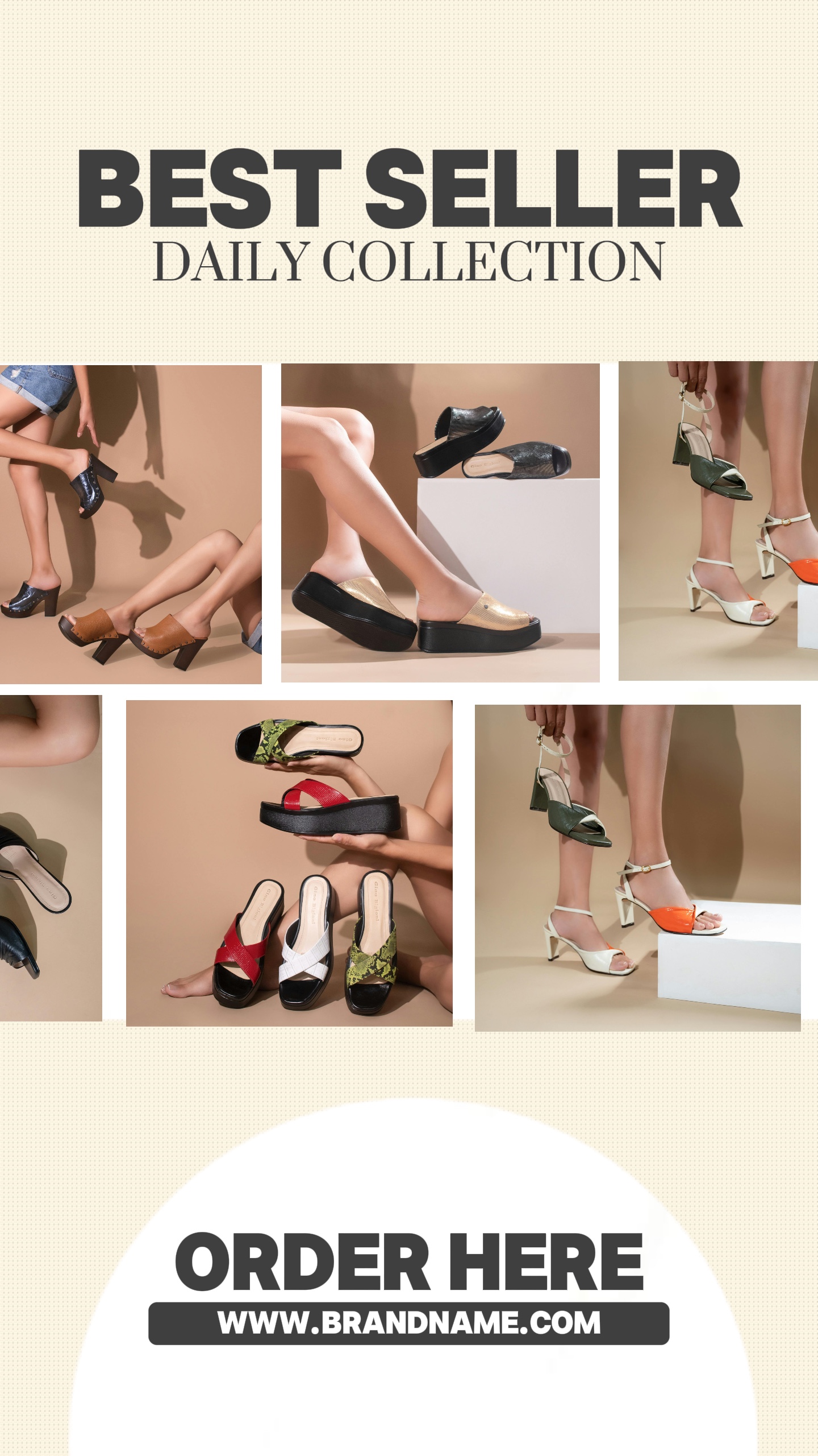 sepatu display