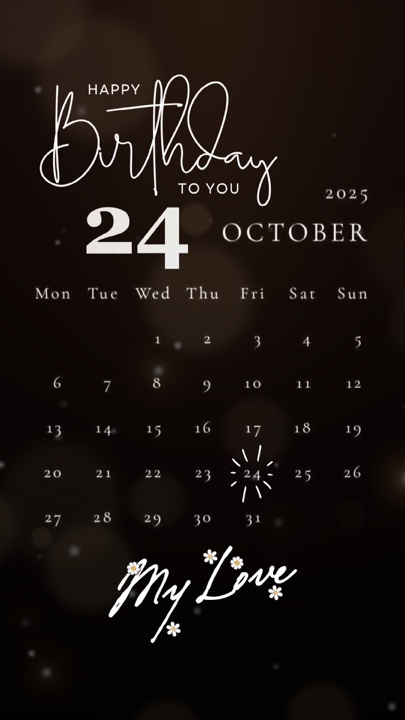 HBD 24 OCTOBER 
