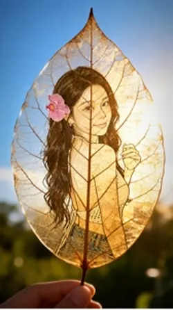 Dry Leaf Art