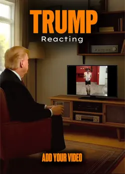 TRUMP REACTING