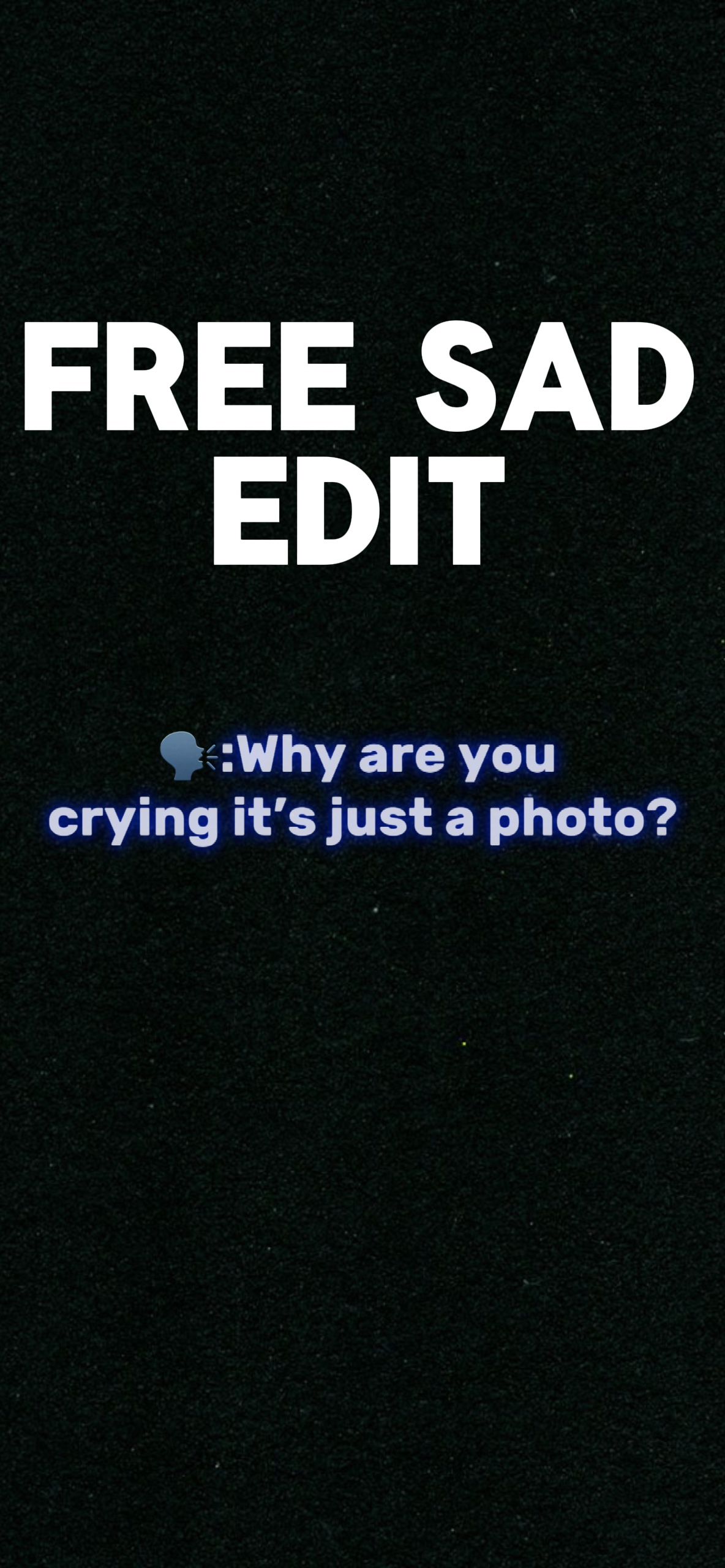 It’s just a photo😭