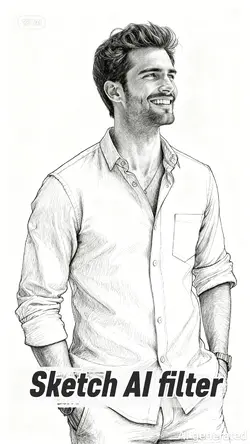 Sketch AI filter 
