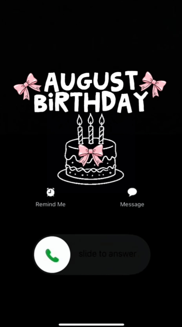 Aniversário de agosto