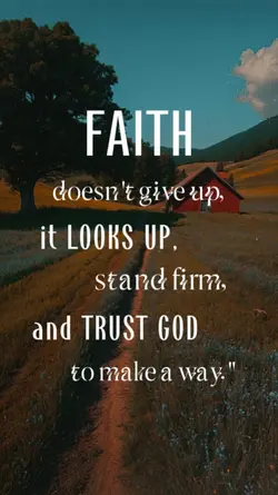 FAITH doesn't....
