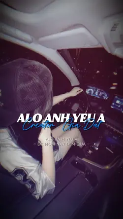 Alo anh yêu à