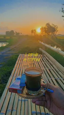 I DRINK A COFFEE