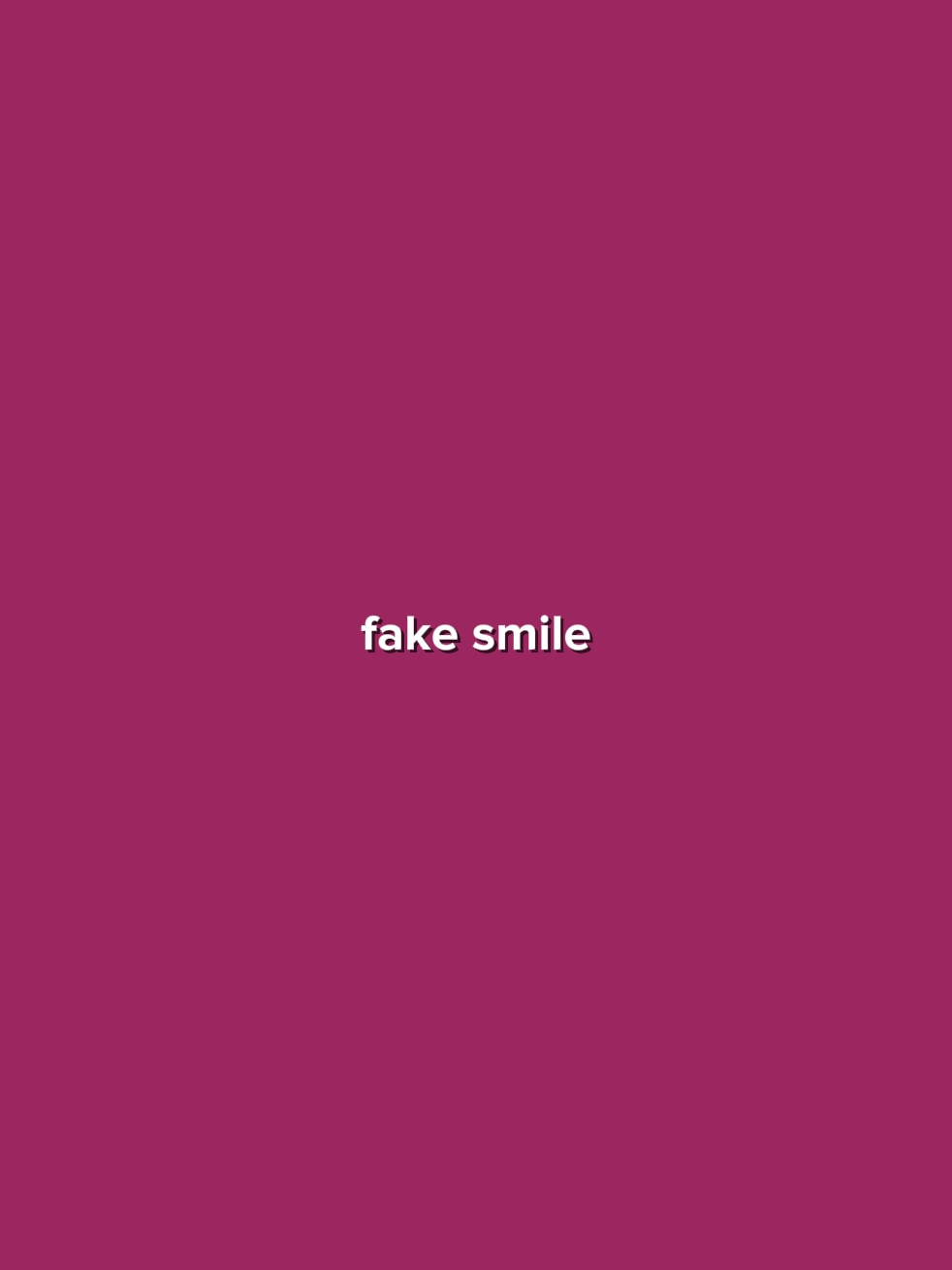 Sonrisa falsa / real