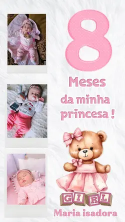 8 meses princesa 