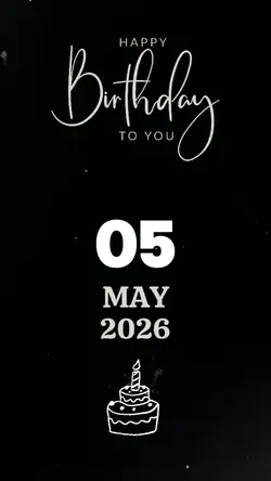 05 MAY BIRTHDAY
