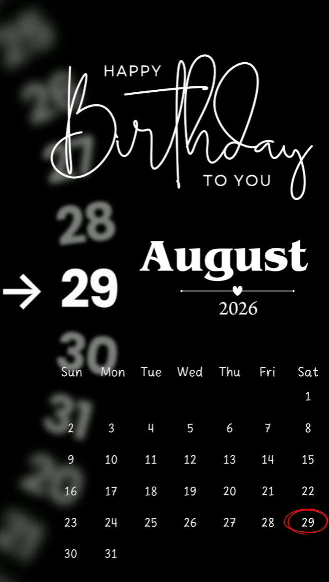HBDAY SISTER 29 AUG
