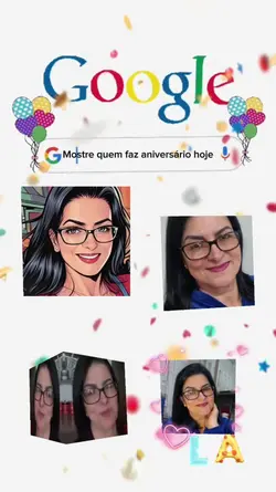 Parabéns do google