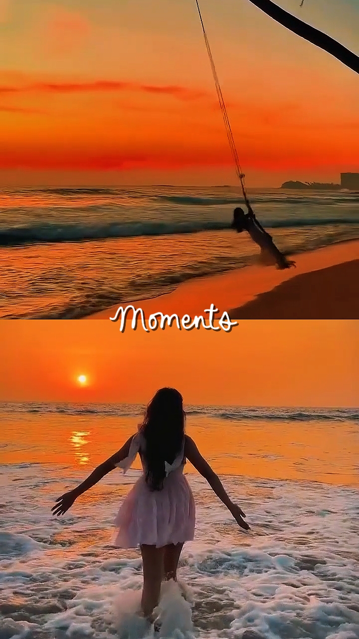 Momentos al atardecer 