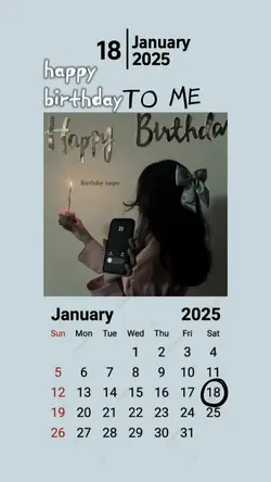 happy birthday to me