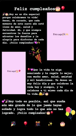 Feliz cumpleaños 