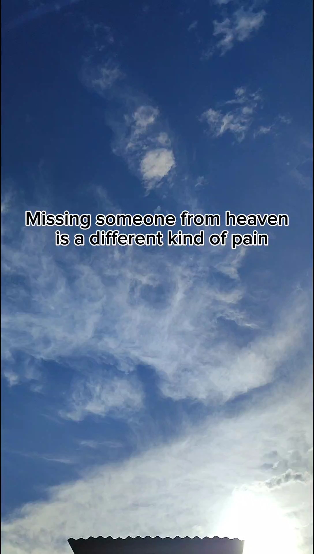 missing you in heave