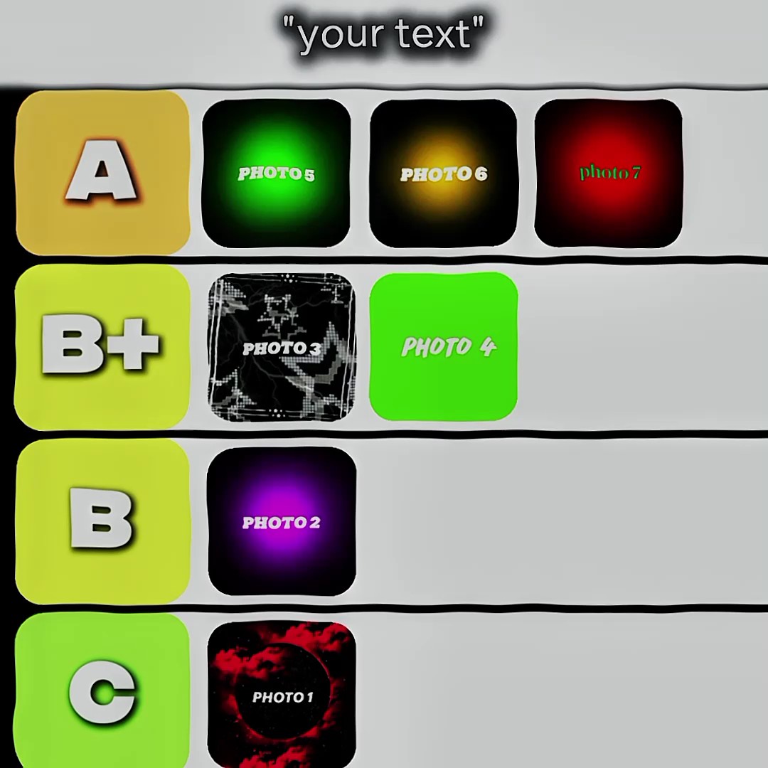 tier list